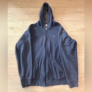 Vintage 1990s Nike Zip Up Hoodie size XL